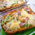 マダムカフェ♡'s cooksnap of when they made チーズたっぷりピザトースト！.