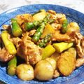 まさ姉☆'s cooksnap of when they made 豚肩ロース肉とアスパラのオイスター炒め.