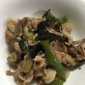 かなった's cooksnap of when they made 茄子と豚肩ロースの甘辛醤油炒め.