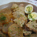 lunatomo's cooksnap of when they made 鶏と大根の煮物.