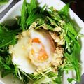 oyk324's cooksnap of when they made 水菜とシーチキンの絶品サラダ♡.