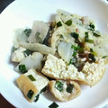 のえもゆ's cooksnap of when they made 楽うま♡白菜と厚揚げのそぼろニラ味噌炒め.