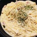 秋田たっちゃん's cooksnap of when they made 簡単美味♪ワンポットカルボナーラ.