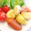 ☆momomama☆'s cooksnap of when they made ジョンソンヴィルと皮付きポテトのグリル.