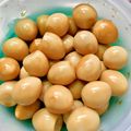 meakokoo's cooksnap of when they made うずら卵のしょうゆ漬け.