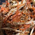 わたるんママ's cooksnap of when they made 普通のきんぴらごぼう.