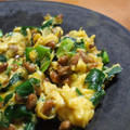 マミマミマー's cooksnap of when they made にら玉納豆和え.