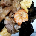 ミニマフィン's cooksnap of when they made 簡単♩卵と豚肉の炒め物（たまご大量消費）.