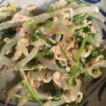 みにゃくろ's cooksnap of when they made 豆苗ともやしのツナサラダ♪.