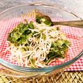 ＮＦＲの南仏キッチン's cooksnap of when they made 豆もやしとパクチーのタイ風サラダ.