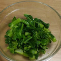 たらららーん's cooksnap of when they made 菜の花 からし和え.