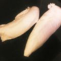 Rntr's cooksnap of when they made 簡単◎しっとりジューシーささみ◇ゆで方.