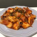JILL427's cooksnap of when they made 柔らかい♪胸肉の濃厚トマトクリームソース.