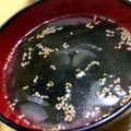 クックOGOUED☆'s cooksnap of when they made あっという間！簡単～わかめスープ☆.