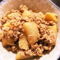 くるげん's cooksnap of when they made 新ジャガイモのそぼろ煮.