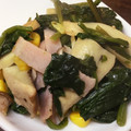 卵せんべい's cooksnap of when they made ほうれん草とエリンギのバター炒め.