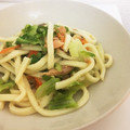まどじろう's cooksnap of when they made 鮭のちゃん²焼きうどん　ネギ味噌仕立て.