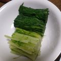 クックH91CDK☆'s cooksnap of when they made 水菜❣ズボラな茹で方Wおひたしに♬.