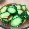 riotaro-'s cooksnap of when they made ピリ辛きゅうり☆混ぜて袋で作る簡単レシピ.