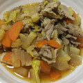 もんぞぅ's cooksnap of when they made 簡単✿大根と豚肉のすき煮風.