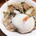 yucorian's cooksnap of when they made Amway 豚丼(牛丼).