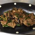 ふふふふふぅ～'s cooksnap of when they made 豚肉de～簡単&お手軽に青椒肉絲.