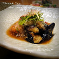 inyako's cooksnap of when they made ✿鶏と茄子のみぞれ煮✿.