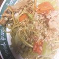ちゃぎー's cooksnap of when they made 豚こまぎれ肉＆キャベツのソース炒め焼そば.