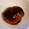 ♡ゆづき♡'s cooksnap of when they made まんまるハンバーグ.