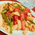 Renapoyo's cooksnap of when they made スパムとじゃがいも炒め.