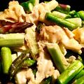 ame-ikuru's cooksnap of when they made コストコ★アンチョビでアスパラ炒め.
