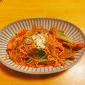 めぐ630's cooksnap of when they made 野菜ジュースとチーズだけのパスタ.