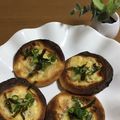 chi−ちゃん's cooksnap of when they made おやつやおつまみに簡単☆お煎餅でピザ♪.
