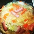ぱにぱる's cooksnap of when they made 具沢山キャベツスープ.