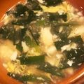 kuroq_cat's cooksnap of when they made 【副菜】とろ～り豆腐のニラ玉スープ.