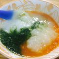 MOKA★☆'s cooksnap of when they made 人参と葉物野菜のお粥【離乳食初期】.
