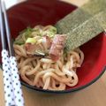 Sac’HiNa's cooksnap of when they made 冷凍うどんと缶詰めで！サバ玉バターうどん.