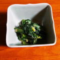 クックGN272G☆'s cooksnap of when they made 絶品！★小松菜のわさびマヨネーズ和え★.