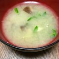 ☆さぶ☆☆'s cooksnap of when they made 簡単！豆苗の味噌汁☆椎茸と海苔でだし不要.