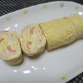 ジョングレ's cooksnap of when they made お弁当の彩に…我が家のカニカマ卵焼き.