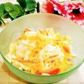 ももちゃんのれしぴ's cooksnap of when they made キャベツと人参のゴマたっぷり卵サラダ.