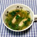 にきけん's cooksnap of when they made 豆苗たっぷりシャキシャキスープ.