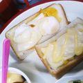 choco831's cooksnap of when they made ✿ジャムチ～マシュマロトースト✿.