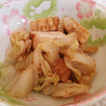 クック6DDPP8☆'s cooksnap of when they made 厚揚げ消費♪ 白菜と厚揚げの胡麻和え.