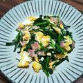 Coo1215's cooksnap of when they made にんにく入り！ふんわりニラ玉ベーコン.