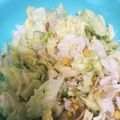 chamamaz's cooksnap of when they made 簡単★レタスとコーンとベーコンのサラダ.