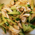 サビニャママ's cooksnap of when they made ♡簡単！鶏ささみときゅうり中華風サラダ♡.