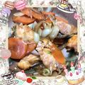さっちゃーーーん's cooksnap of when they made 絶品♪鮭と野菜たっぷり甘辛炒め☆.