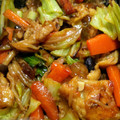 ビルメンズ's cooksnap of when they made 油不使用の甘酢鶏皮と野菜炒め.
