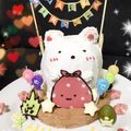 クックWOX5QV☆'s cooksnap of when they made すみっこぐらし立体ケーキ♪.